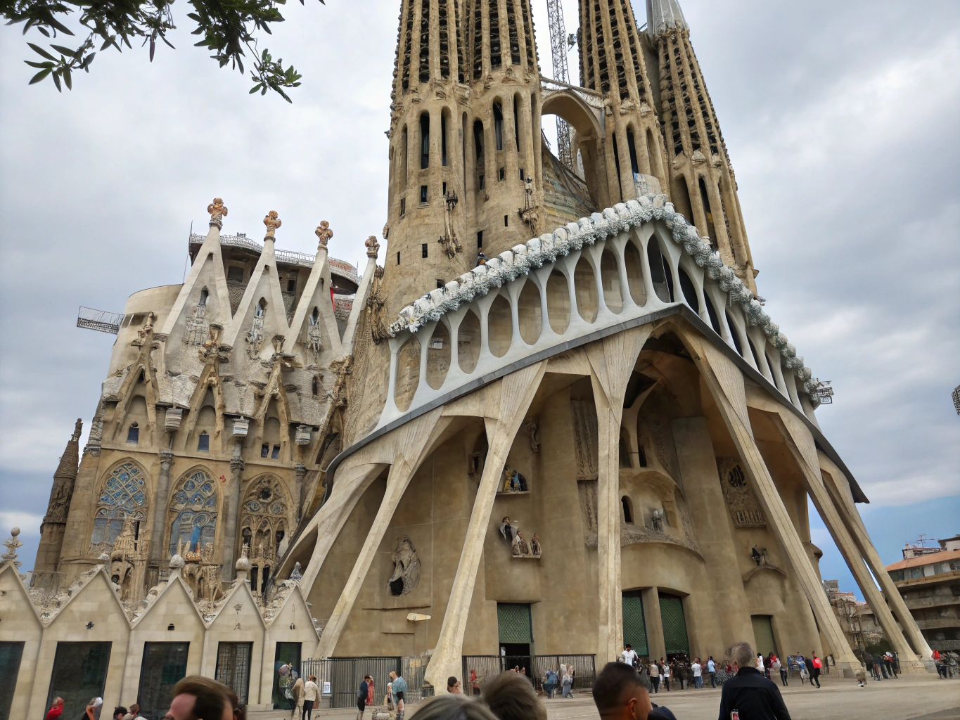 Sagrada Família-basilikaen i Barcelona, Spania